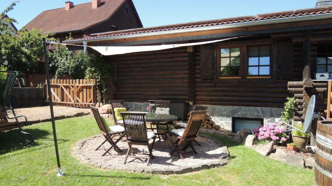 Ferienwohnung Blockhaus Juka Vinningen Exterior photo